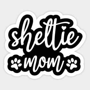 Sheltie Mom Sticker